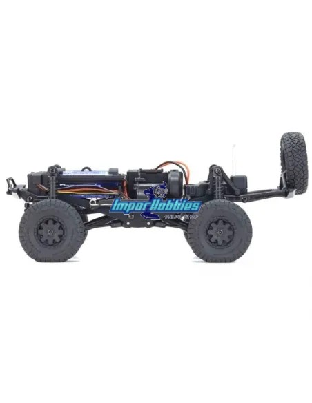 Kyosho Mini-Z 4x4 Crawler Jeep®︎ Wrangler Rubicon Blanc 1/24 ReadySet 32521W - Modèles Kyosho Mini-Z 4x4 Crawler