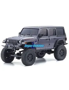 Kyosho Mini-Z 4x4 Crawler Jeep®︎ Wrangler Rubicon Granito Cristal 1/24 ReadySet 32521GM - Modelos Kyosho Mini-Z 4x4 Crawler 2