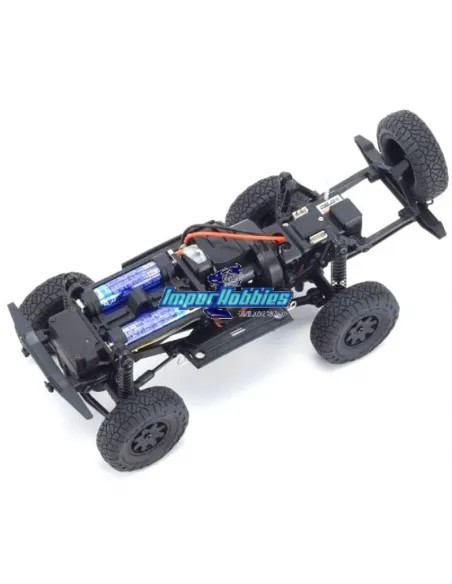 Kyosho Mini-Z 4x4 Crawler Jeep®︎ Wrangler Rubicon Cristal Granit 1/24 ReadySet 32521GM - Modèles Kyosho Mini-Z 4x4 Crawler