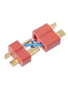 T-Dean Connector Male - Female (1 U.) Fussion FS-00001 - R/C Plugs