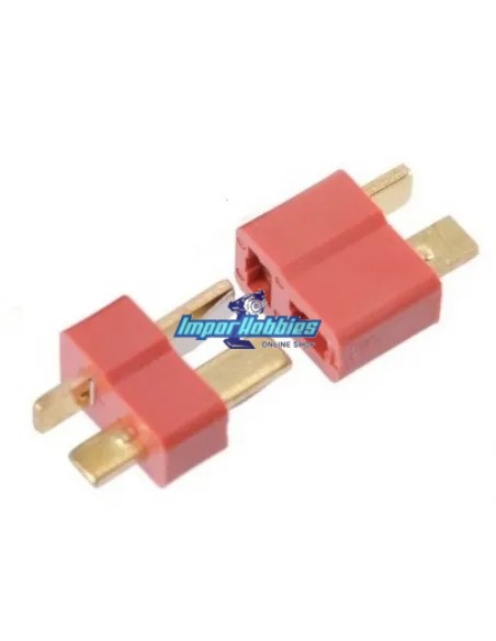 Conector T-Dean macho - hembra (1 Uds) Fussion FS-00001 - Conectores RC