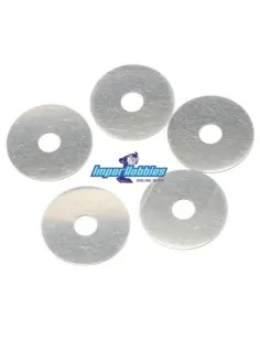 Arandelas 5x20x0.2mm para diferencial y embrague (5 Uds.) Kyosho 96774 - Arandelas ajuste para embragues