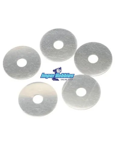 Rondelles de differentiel & embrayage 5x20x0.2mm (5 U.) Kyosho 96774 - Rondelles d'ajustement pour embrayage