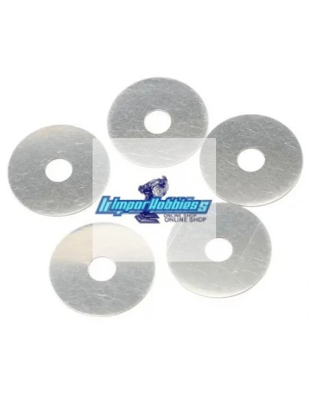 Arandelas 5x20x0.2mm para diferencial y embrague (5 Uds.) Kyosho 96774 - Arandelas ajuste para embragues