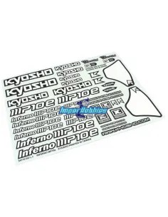 Adhesivos de carrocería Kyosho Inferno MP10e IFD503 - Kyosho Inferno MP10e Eléctrico Kit 34110 - Repuestos y opciones