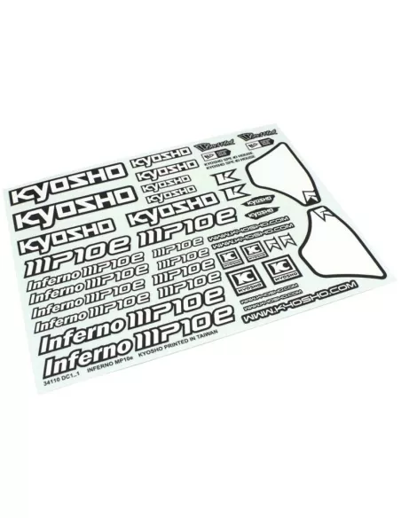 Body Decal Kyosho Inferno MP10e IFD503 - Kyosho Inferno MP10e Electric Kit 34110 - Spare Parts & Option Parts