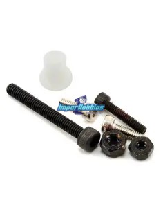 Casquillo + tornillos Horn IFW454 - IFW455 Kyosho IFW454-01 - Horns y arandelas montaje servo