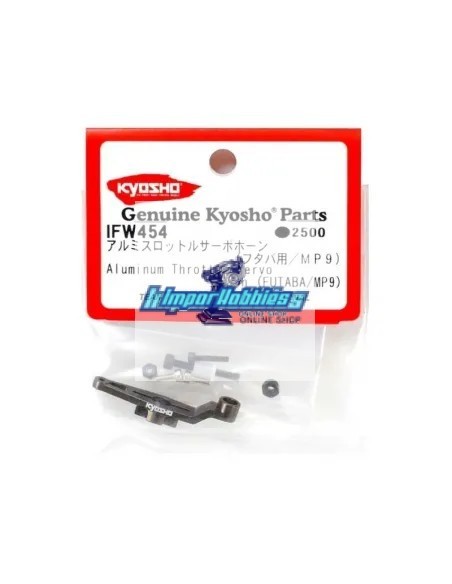 Palonnier aluminium de servo de gaz 25T - Futaba / Savox / Power HD Kyosho Inferno MP9 / MP10 IFW454 - Palonnier de servo & rond