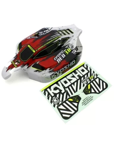 Printed Body - Red Kyosho Inferno Neo 3.0 VE IFB116T2 - Kyosho Inferno VE - Spare Parts & Option Parts