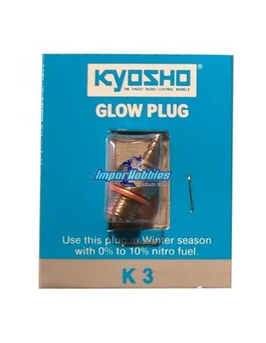 Bougie Standard Kyosho K3 74492 - Bougies RC Standard & Turbo