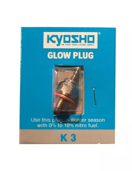 Glow Plug - Standard Kyosho K3 74492 - RC Glow Plugs - Standard & Turbo