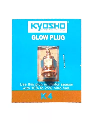 Glow Plug - Standard Kyosho K4 74491 - RC Glow Plugs - Standard & Turbo