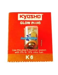 Glow Plug - Standard Kyosho K6 74495 - RC Glow Plugs - Standard & Turbo