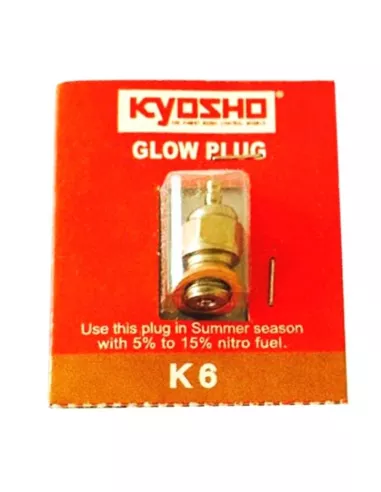 Glow Plug - Standard Kyosho K6 74495 - RC Glow Plugs - Standard & Turbo