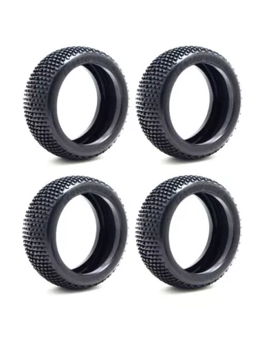 Sweep Battle Star 2.0 Soft - Red - Only Tire (4 U.) SW-302S - Sweep Racing Tires - 1/8 Buggy - On Sale