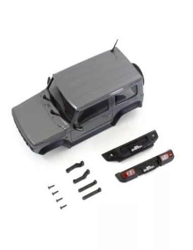 Painted Body - Medium Gray Kyosho Mini-Z 4x4 Crawler Suzuki Jimny Sierra MXB03G - Kyosho Mini-Z 4x4 Crawler Series - Spare Parts