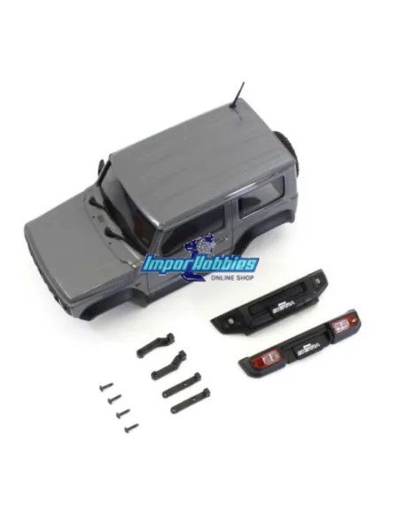 Carrosserie peinte Medium Gris Kyosho Mini-Z 4x4 Crawler Suzuki Jimny Sierra MXB03G - Kyosho Mini-Z 4x4 Crawler Series - Pièces 