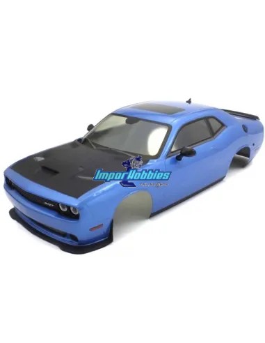 Carrocería pintada y decorada azul 1/10 200mm Kyosho Dodge Challenger SRT Kyosho FAB701BL - Kyosho Fazer MK2 FZ02L - Repuesto y 