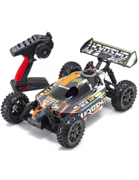 Kyosho Inferno Neo 3.0 Nitro Orange & Black 2.4Ghz Readyset KE21SP - KT-231P+ 33012T3 - RC Cars 1/8 Scale Nitro & Electric Buggy