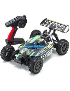 Kyosho Inferno Neo 3.0 Nitro Green & Black 2.4Ghz Readyset KE21SP - KT-231P+ 33012T4 - RC Cars 1/8 Scale Nitro & Electric Buggy 