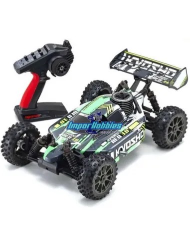 Kyosho Inferno Neo 3.0 Nitro Vert & Noir 2.4Ghz Readyset KE21SP - KT-231P+ 33012T4 - Voitures RC Echelle 1/8 Buggy Nitro & Élect