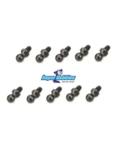 Bolas metálicas con rosca (10 Uds.) Thunder Tiger TS2e / TS4e / TS4 PD0811 - Thunder Tiger TS2e / TS4e
