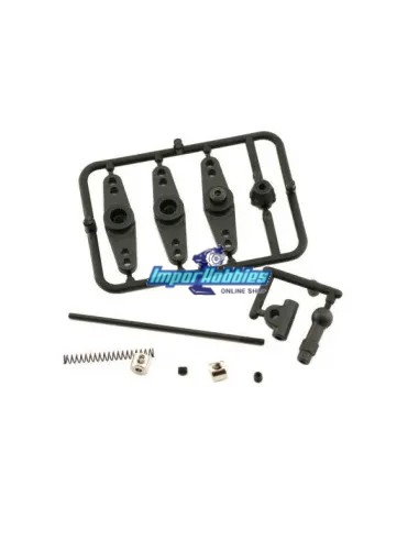 Set de palonniers de gaz Xray NT1 336400 - Xray NT1 - Pièces detachées et options