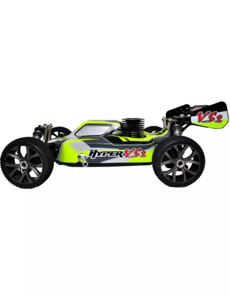 Hobao Hyper VS2-N Yellow - Pull Starter Engine .30 Readyset 2.4Ghz H-VS2N-C30Y - RC Cars 1/8 Scale Nitro & Electric Buggy Off-Ro