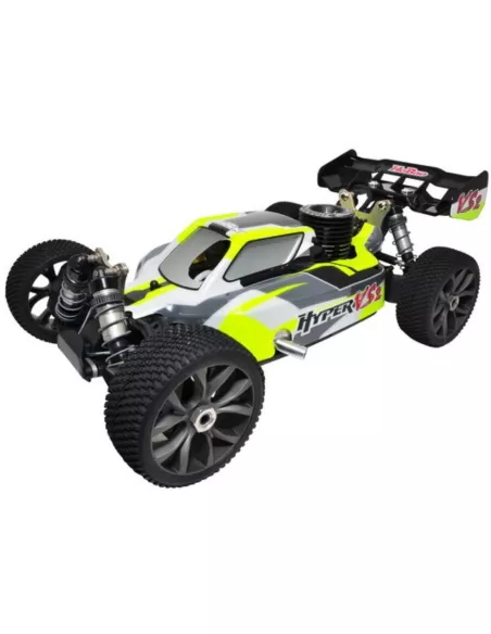 Hobao Hyper VS2-N Yellow - Pull Starter Engine .21 Readyset 2.4Ghz H-VS2N-C21Y - RC Cars 1/8 Scale Nitro & Electric Buggy Off-Ro