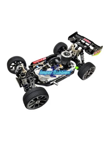 Hobao Hyper VS2-N Jaune Moteur de Tirette .21 Readyset 2.4Ghz H-VS2N-C21Y - Voitures RC Echelle 1/8 Buggy Nitro & Électrique Kit