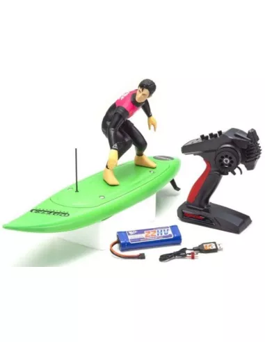 Kyosho RC Surfer4 Green 1/5 Readyset KT-231P+ 2.4Ghz 40110T3 - Boats & Watercraft Models & Kits