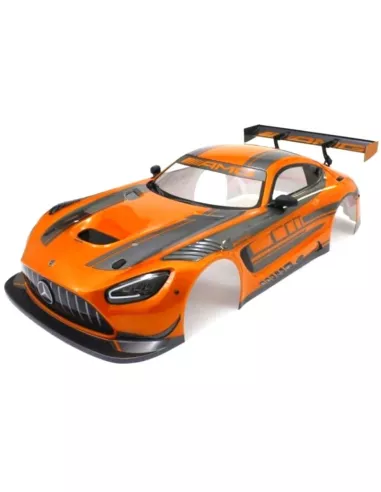 Paint Body Set 360mm Mercedes AMG GT3 1/8 Kyosho Inferno GT2 / GT3 IGB112OR - Long Body GT / Rally Game