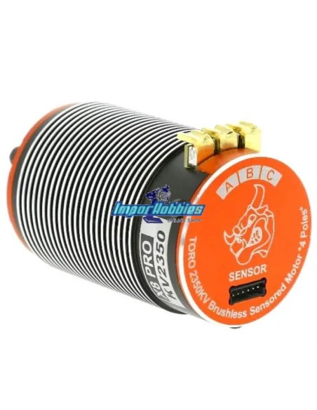 Moteur Brushless Sensored 1/8 Off-Road / Truggy SkyRC TORO X8 Pro 2350KV SK-400009-11 - Moteurs EP 1/8