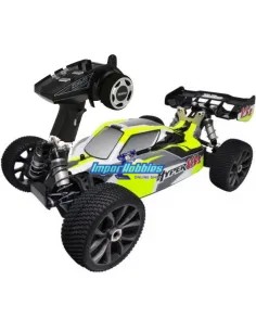 Hobao Hyper VS2-E Jaune Variateur 100A Readyset 2.4Ghz H-VS2E-C100Y - Voitures RC Echelle 1/8 Buggy Nitro & Électrique Kit Prêt 