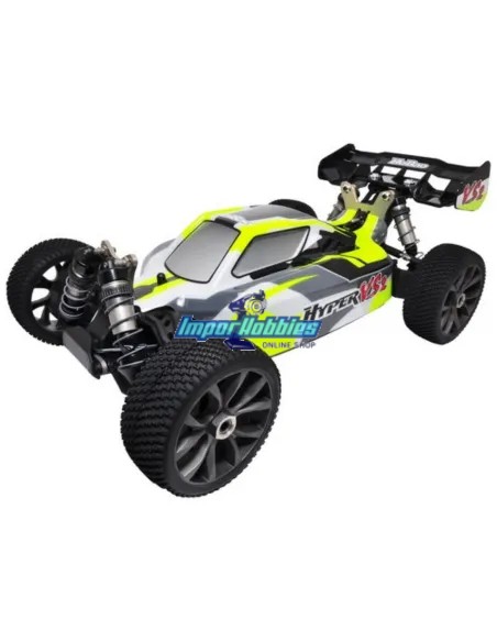 Hobao Hyper VS2-E Amarillo Variador 100A Readyset 2.4Ghz H-VS2E-C100Y - Coches RC Escala 1/8 Buggy Nitro & Eléctrico Kit Listo P
