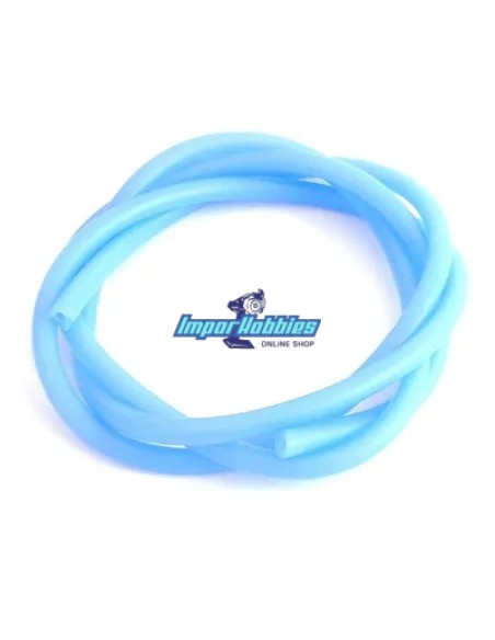 Tubo de combustible azul translucido 2.5x5mm alta resistencia 100cm Fussion FS-EX022 - Tubo combustible