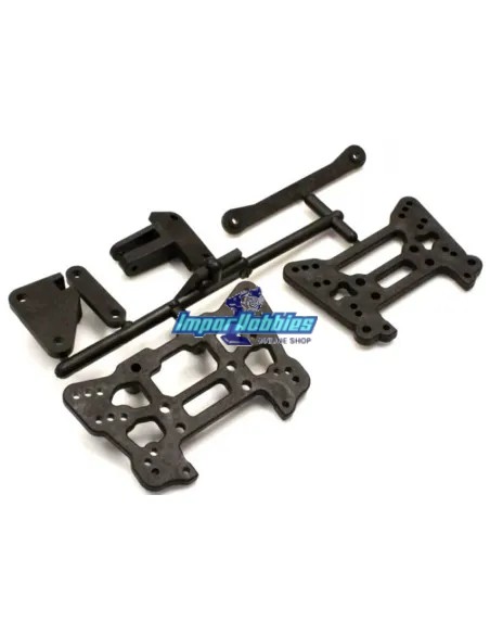 Soporte de amortiguador del. & tras. - GT102B Kyosho Inferno GT / GT2 IG103B - Kyosho Inferno GT / GT2 Nitro - Repuesto y opcion