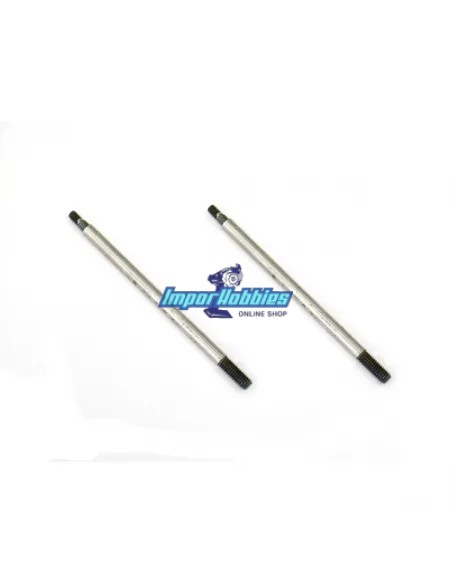Tiges d'amortisseur arriere 3.5x65mm (2 U.) Hobbytech STR8 EP X2 / NXT HT585006 - Hobbytech STR8 DeLuxe & STR8 EVO RTR - Pièces 