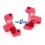 Soporte tirante delantero aluminio REV-064 (2 Uds.) Hobbytech Survolt / Revolt / BXR S1 / BXR MT REV