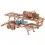 Puzzle 3D Mécanique - Remorque de Voiture Avec Jeep - Fait de bois écologique Wood WT18