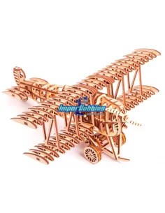 Mechanical 3D Puzzle - Plane - Eco Friendly Plywood Wood Trick WT14 - 3D Wooden Mechanical Puzzles 2