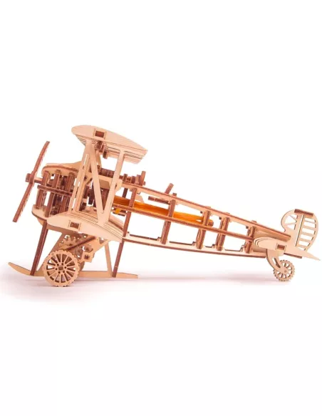 Mechanical 3D Puzzle - Plane - Eco Friendly Plywood Wood Trick WT14 - 3D Wooden Mechanical Puzzles