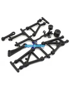Suspension Arm Set - V2 Kyosho Fazer Touring MK2 FZ02S & FZ02L FA551B - Kyosho Fazer MK2 FZ02S - Spare Parts & Option Parts