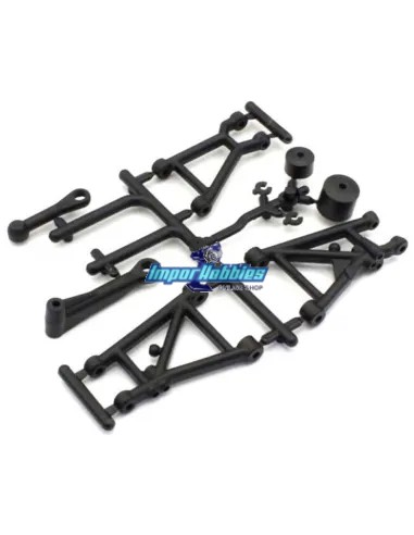Triangles de suspension - V2 Kyosho Fazer Touring MK2 FZ02S & FZ02L FA551B - Kyosho Fazer MK2 FZ02S - Pièces detachées et option