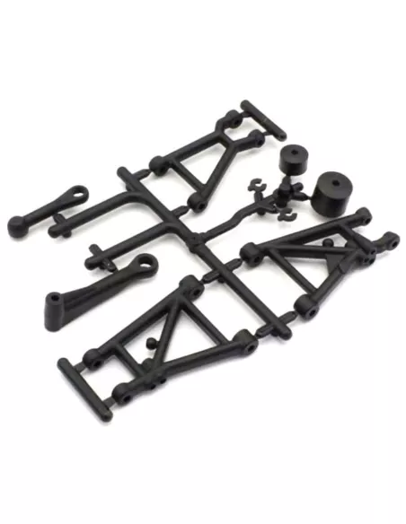 Suspension Arm Set - V2 Kyosho Fazer Touring MK2 FZ02S & FZ02L FA551B - Kyosho Fazer MK2 FZ02S - Spare Parts & Option Parts