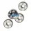 Tuercas ajuste manguetas delanteras (4 Uds) Hobbytech Spirit NXT STRX-310