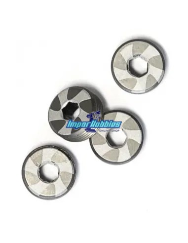 Écrous de fusées avant (4 U.) Hobbytech Spirit NXT STRX-310 - Hobbytech Spirit NXT GP / NXT GP 2.0 Nitro - Pièces detachées et o