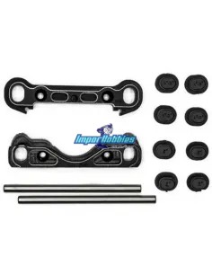 Suspension Arm Holder Front Set - CNC 7075 Option Hobbytech STR8 / Spirit / EP X2 / NXT STRS-132 - Hobbytech STR8 DeLuxe & STR8 