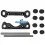 Kit complet cales avants CNC 7075 - Option Hobbytech STR8 / Spirit / EP X2 / NXT STRS-132