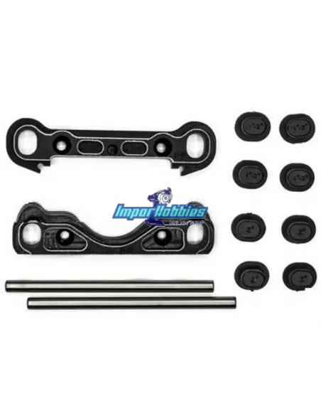 Kit complet cales avants CNC 7075 - Option Hobbytech STR8 / Spirit / EP X2 / NXT STRS-132 - Hobbytech STR8 DeLuxe & STR8 EVO RTR
